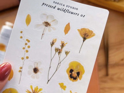 Stickers - Pressed Wildflowers 02 - ColorSwatch