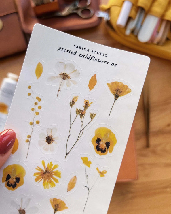 Stickers - Pressed Wildflowers 02 - ColorSwatch