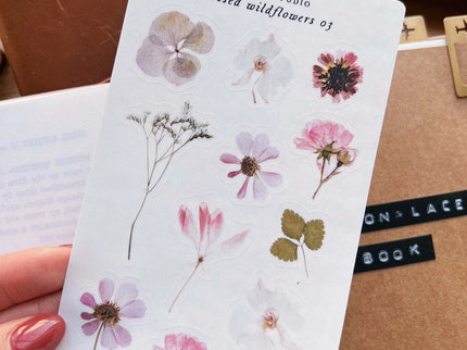 Stickers - Pressed Wildflowers 03 - ColorSwatch