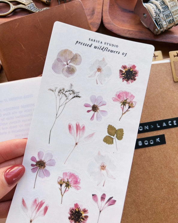 Stickers - Pressed Wildflowers 03 - ColorSwatch