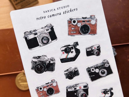 Stickers - Retro Camera - ColorSwatch