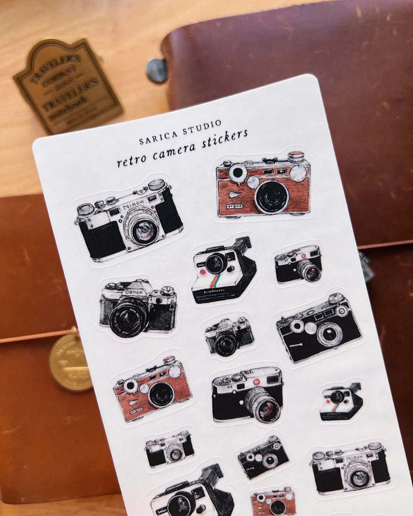 Stickers - Retro Camera - ColorSwatch