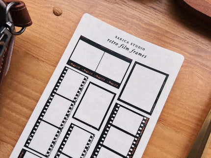 Stickers - Retro Film Frames - ColorSwatch