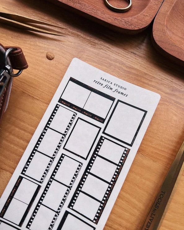 Stickers - Retro Film Frames - ColorSwatch