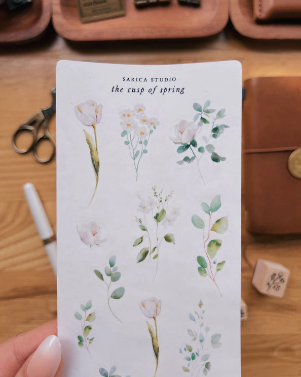 Stickers - The Cusp of Spring - ColorSwatch