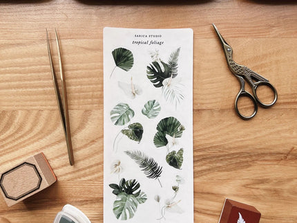 Stickers - Tropical Foliage - ColorSwatch