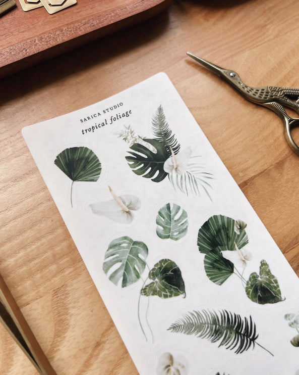 Stickers - Tropical Foliage - ColorSwatch