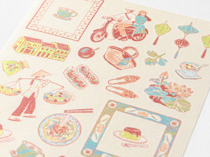 Stickers - Vietnamese Motifs - ColorSwatch