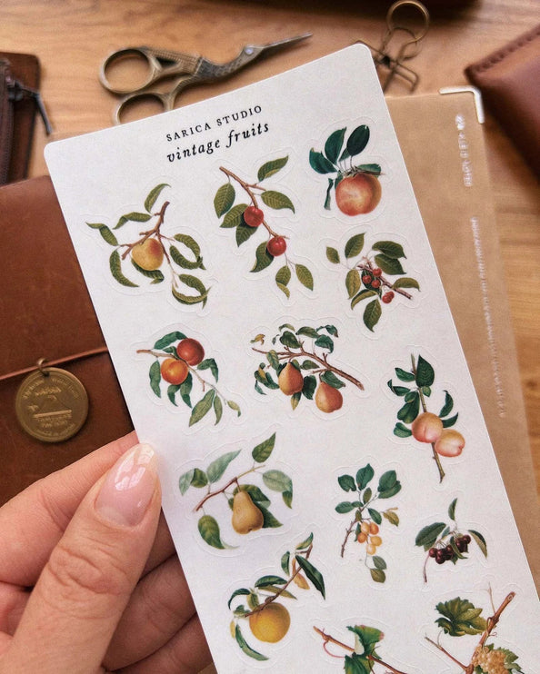 Stickers - Vintage Fruit - ColorSwatch
