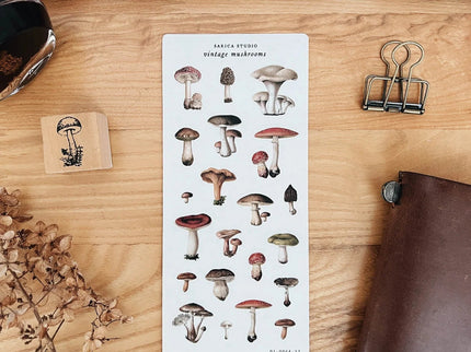 Stickers - Vintage Mushroom - ColorSwatch