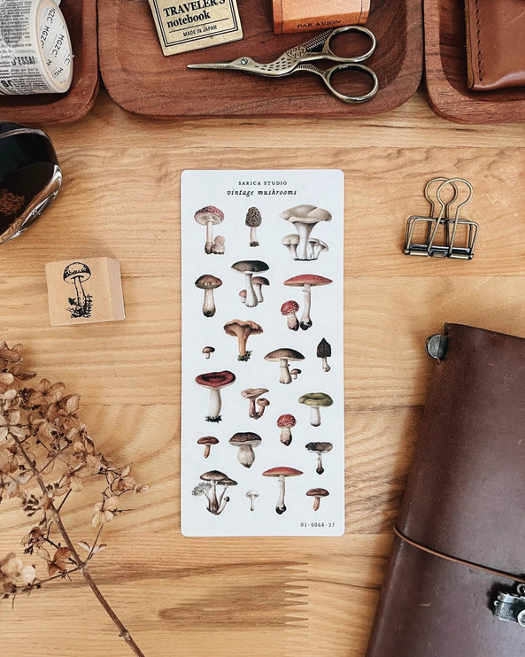 Stickers - Vintage Mushroom - ColorSwatch
