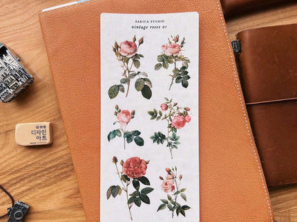 Stickers - Vintage Roses 01 - ColorSwatch