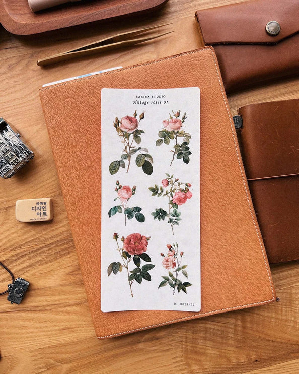 Stickers - Vintage Roses 01 - ColorSwatch
