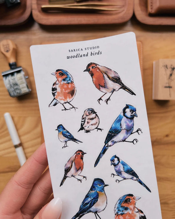Stickers - Woodland Birds - ColorSwatch