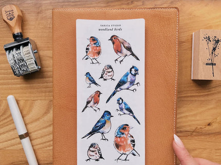 Stickers - Woodland Birds - ColorSwatch