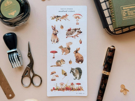 Stickers - Woodland Critters - ColorSwatch