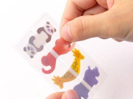 Sticky Memo Film - Index Tabs - Zoo - ColorSwatch