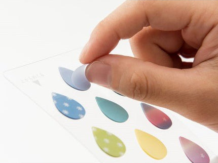 Sticky Memo Film Mini - Drops - ColorSwatch