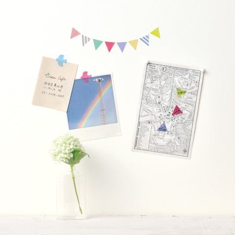 Sticky Memo Film Mini - Triangle - ColorSwatch