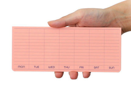 Sticky Memo Pad - Semanal - ColorSwatch