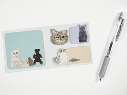 Sticky Notes - Cats (Kahoko Sodeyama) - ColorSwatch