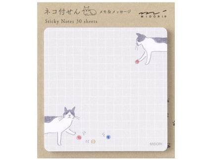 Sticky Notes - Gatos con Pelota - ColorSwatch