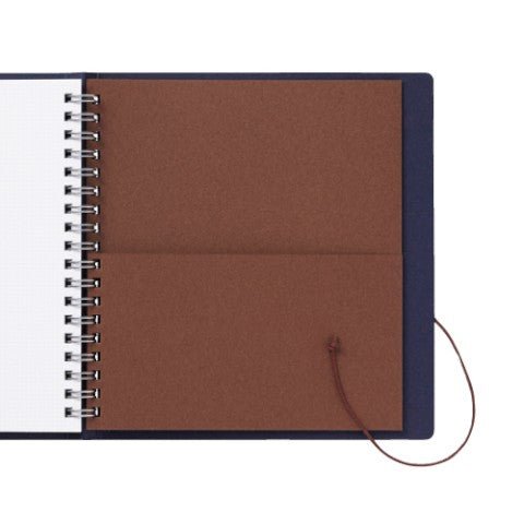 String - tie notebook - Black - ColorSwatch