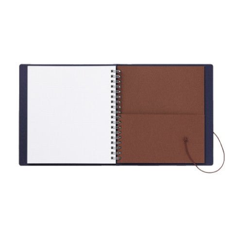 String - tie notebook - Black - ColorSwatch