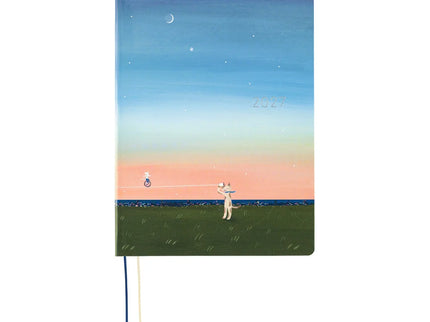 Hobonichi Techo 2027 HON - A5 - Hiroko Kubota - String Telephone Until the Moon is Full