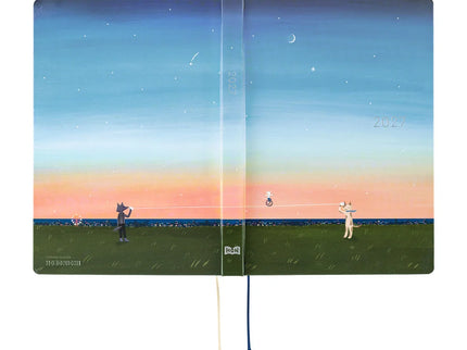 Hobonichi Techo 2027 HON - A5 - Hiroko Kubota - String Telephone Until the Moon is Full