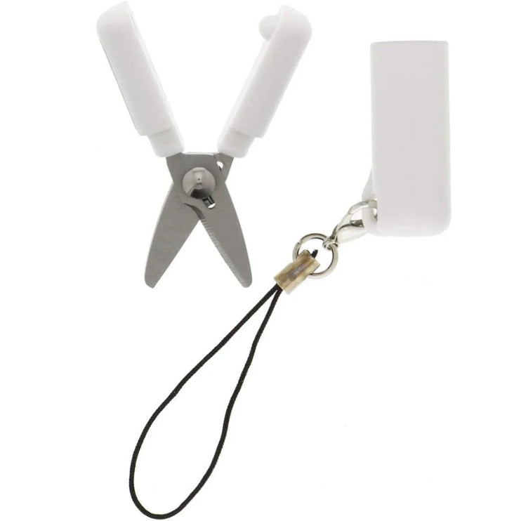 Mini Tijera Portátil - Blanco