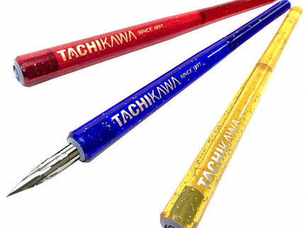 T - 25 Glittery Penholder - Azul - ColorSwatch