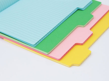Tab Notebooks A5 - ColorSwatch