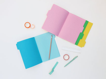 Tab Notebooks A5 - ColorSwatch