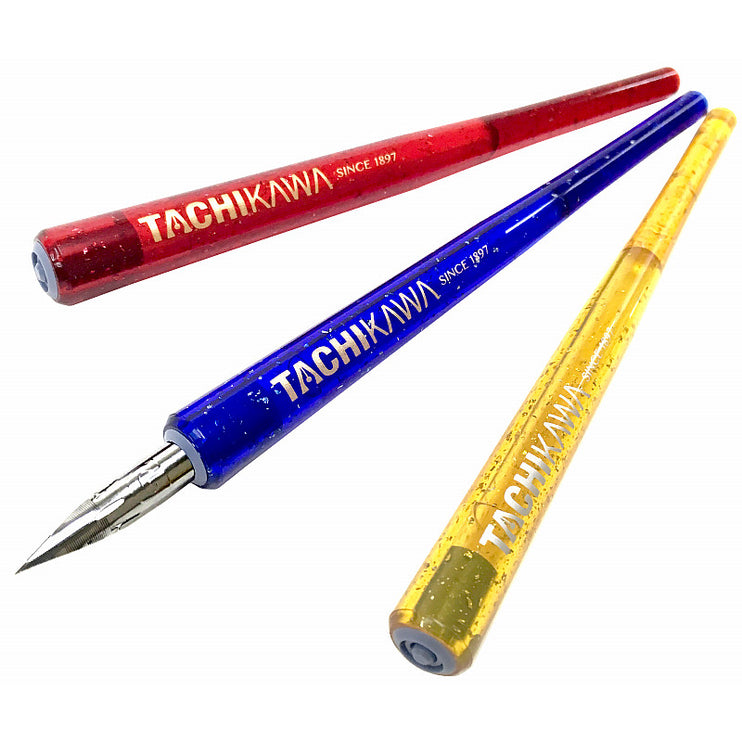 T-25 Glittery Penholder - Azul