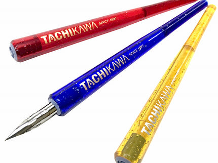 T-25 Glittery Penholder - Rojo