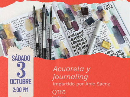 Taller - Acuarelas y journaling - ColorSwatch