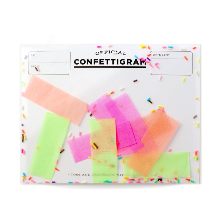 Tarjeta Confettigram - Sprinkles - ColorSwatch