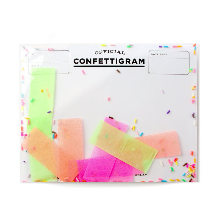 Tarjeta Confettigram - Sprinkles - ColorSwatch