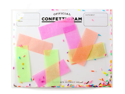 Tarjeta Confettigram - Sprinkles - ColorSwatch