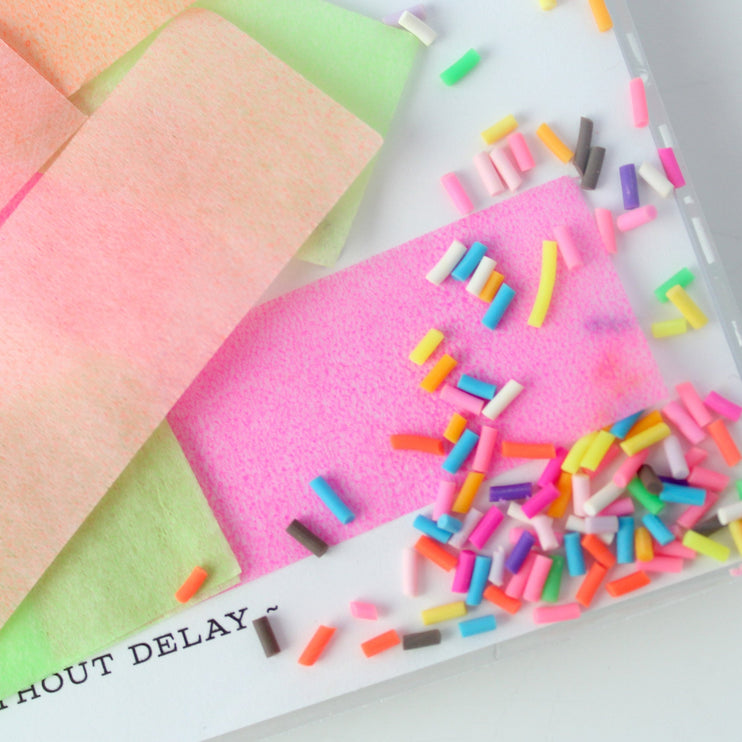 Tarjeta Confettigram - Sprinkles - ColorSwatch