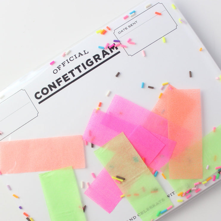 Tarjeta Confettigram - Sprinkles - ColorSwatch