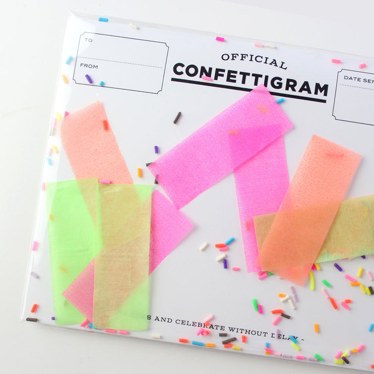 Tarjeta Confettigram - Sprinkles - ColorSwatch