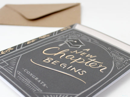 Tarjeta de Graduación - Next Chapter - ColorSwatch