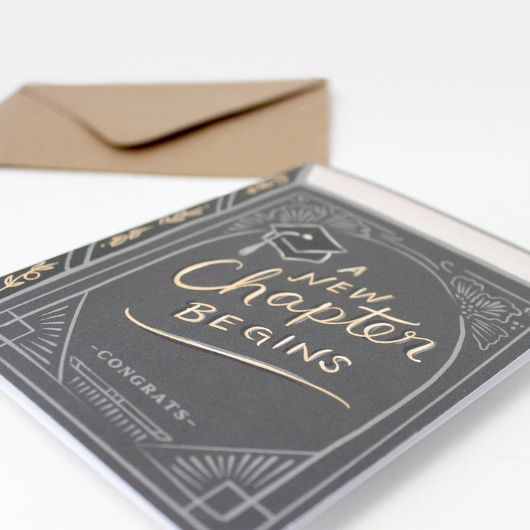 Tarjeta de Graduación - Next Chapter - ColorSwatch