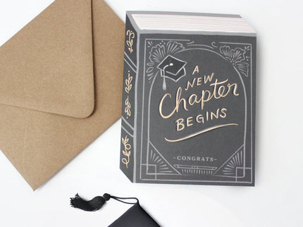 Tarjeta de Graduación - Next Chapter - ColorSwatch