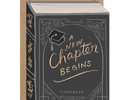 Tarjeta de Graduación - Next Chapter - ColorSwatch