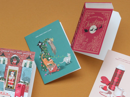 Tarjeta de Navidad - Gatos - ColorSwatch