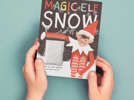 Tarjeta de Navidad - Magic Elf (con nieve instantánea) - ColorSwatch