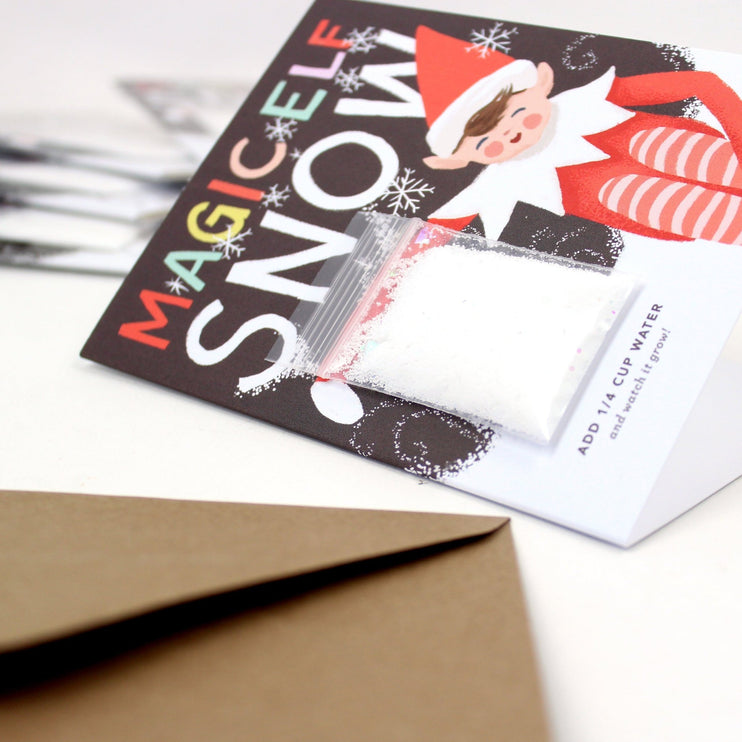 Tarjeta de Navidad - Magic Elf (con nieve instantánea) - ColorSwatch